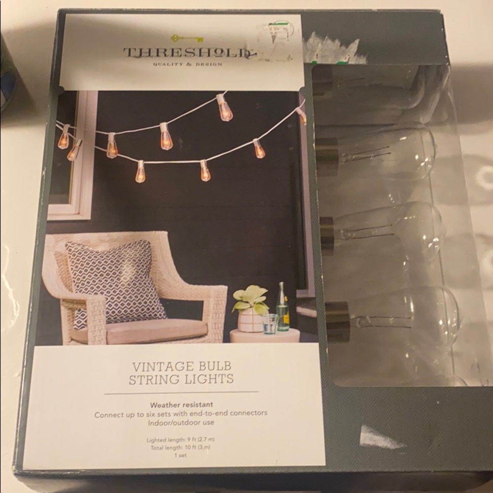 Vintage Style String Lights